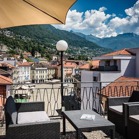 Hotel Dell'Angelo โลการ์โน ภายนอก รูปภาพ