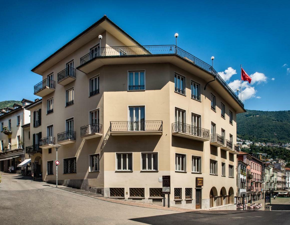 Hotel Dell'Angelo โลการ์โน ภายนอก รูปภาพ
