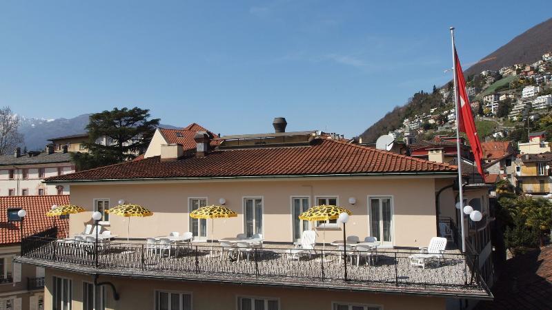 Hotel Dell'Angelo โลการ์โน ภายนอก รูปภาพ